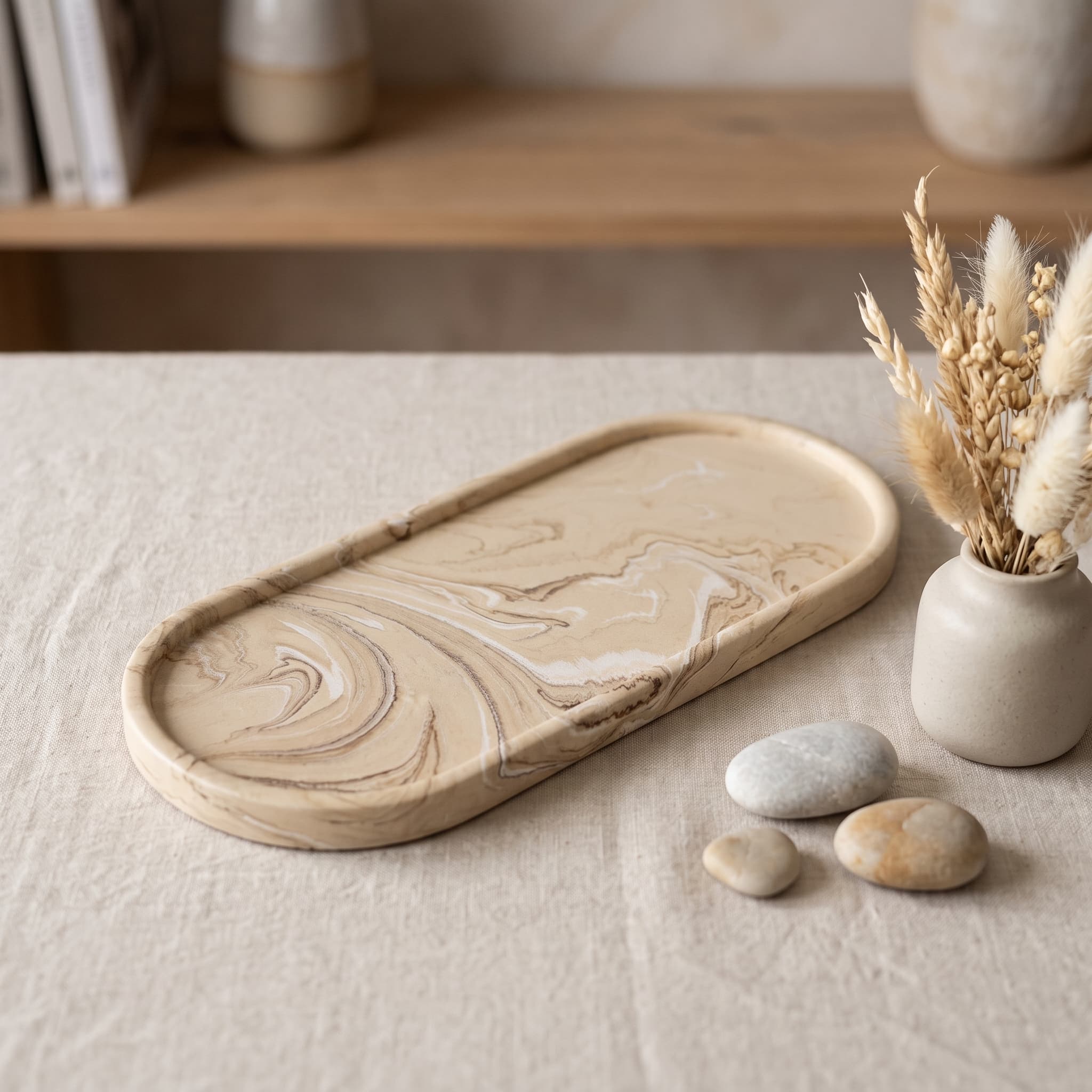 Oblong Accent Tray IV