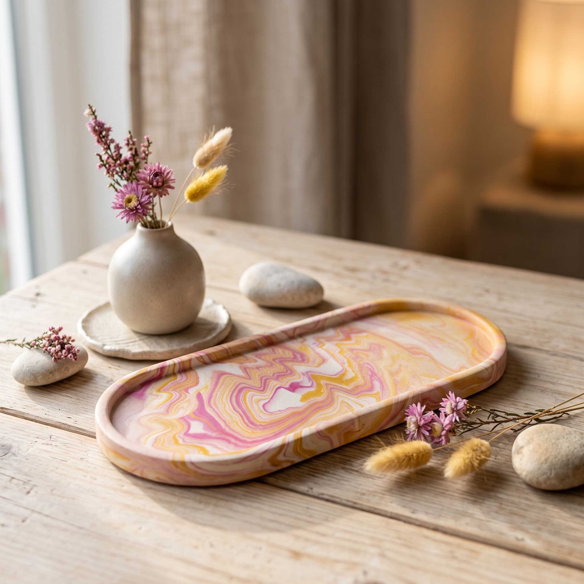 Oblong Accent Tray VI