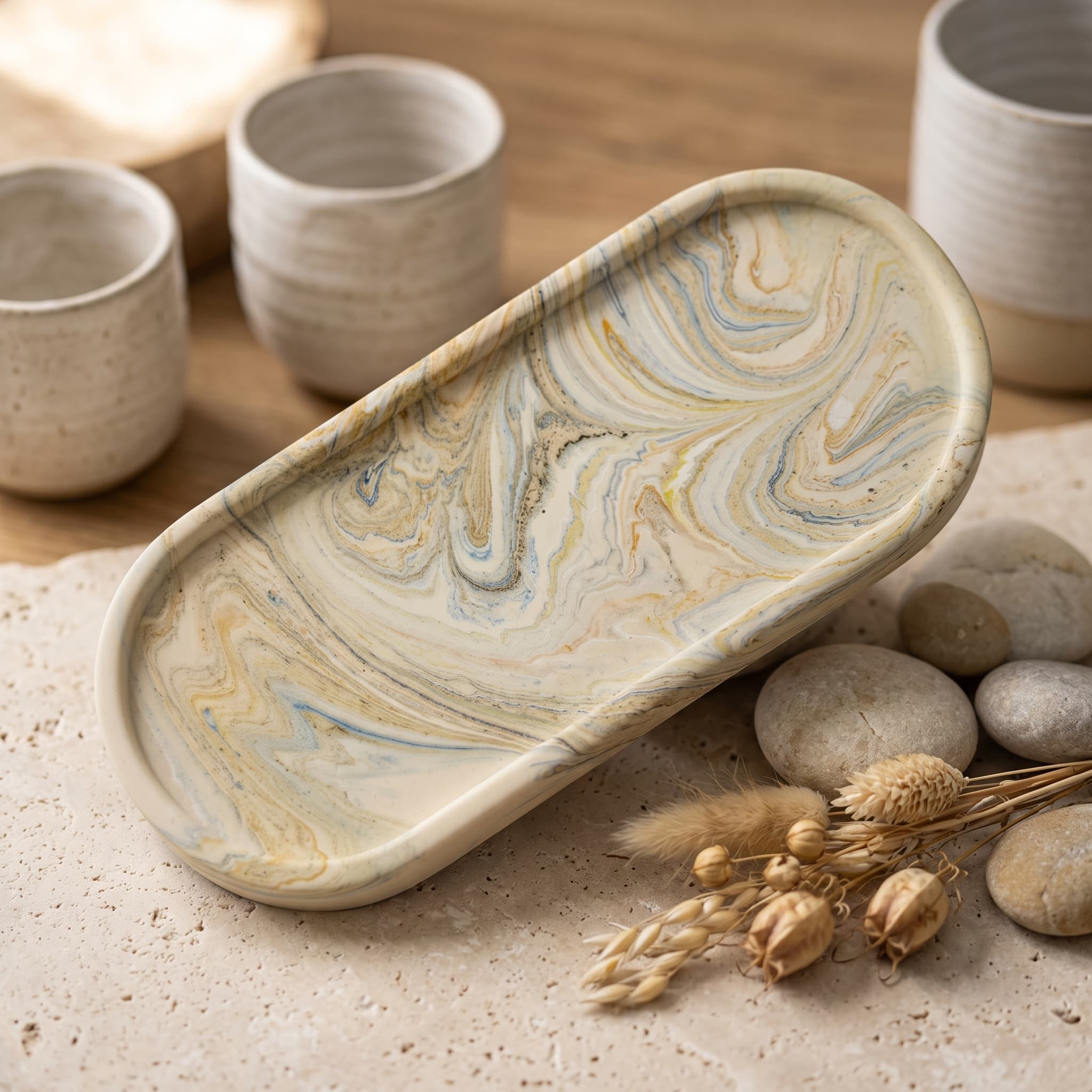 Oblong Accent Tray V